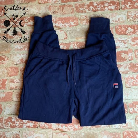 NEW Fila Ladies' Heritage Fleece Jogger Sweatpants - Picture 2 of 5